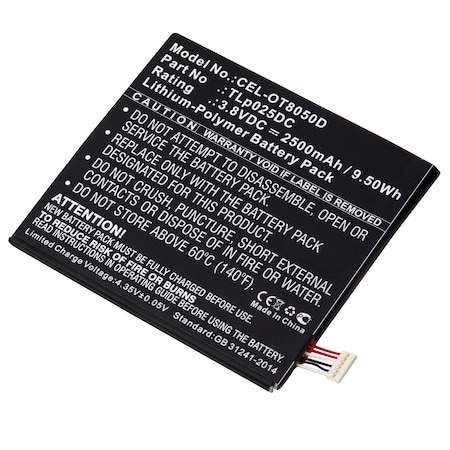 Ultralast Cell Phone Battery, CEL-OT8050D CEL-OT8050D